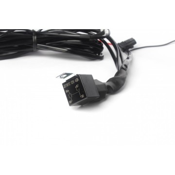 Relais kabel tweevoudig - 3 Meter met Schakelaar - 12V