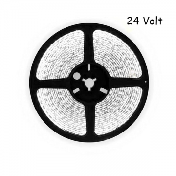 5 meter neutraal wit led strip - 60Leds/m - 24V
