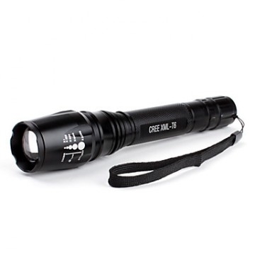 CREE XML-T6 1800 Lumens Zaklamp 21 CM