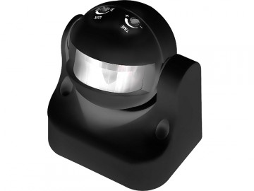 Bewegingssensor zwart 180 graden 220v