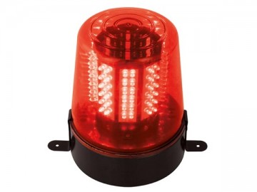Zwaailamp rood 108 roterende leds