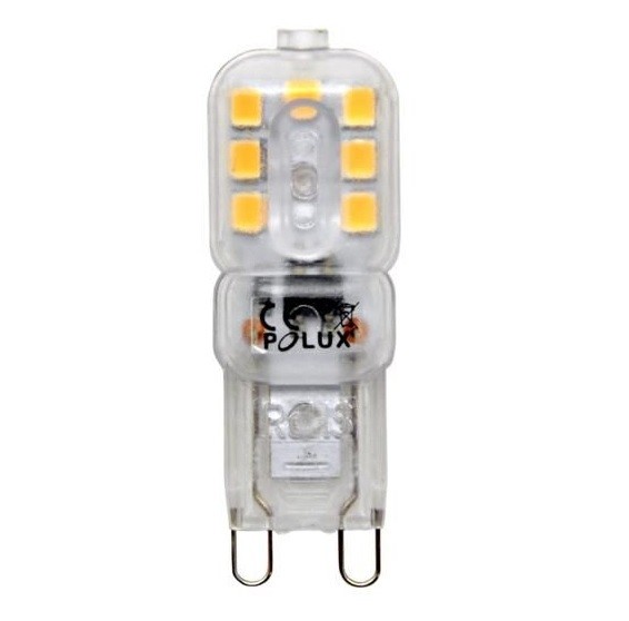 Kroniek afgewerkt Kerkbank LED steeklampje - 220 Volt - 2,5 W - Koud Wit - G9 - 180 Lumen - ABC-led.nl