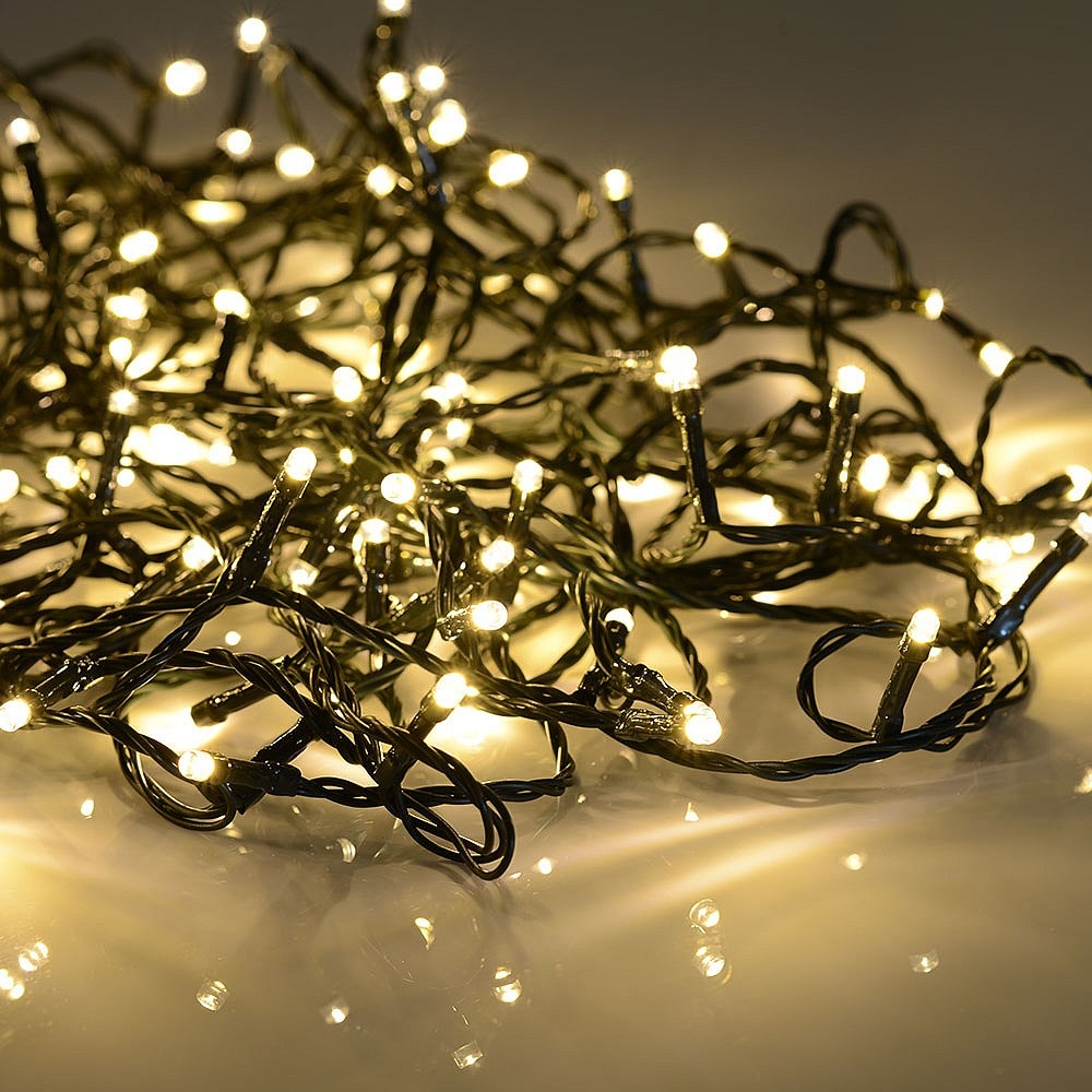 Kerstverlichting voor buiten 180 LED Warm Wit 16 meter ABCled.nl