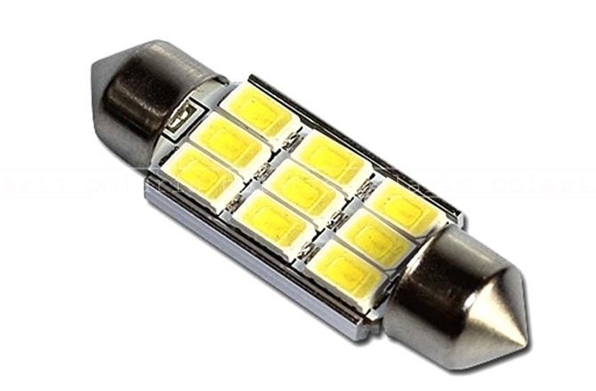 Lampadina per auto LED C5W 6 SMD 5630 CAN BUS