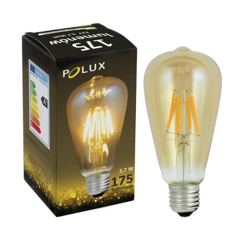 Dakloos Artistiek aankomst Retro Filament LED-lamp E27 4 Watt 320 lumen 2200 kelvin - ABC-led.nl