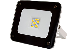 watt LED Schijnwerper Slim Wit Outdoor IP65 3200K - ABC-led.nl