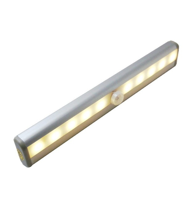 LED kast verlichting 19cm warm wit - Sensor - OPLAADBAAR - ALLEEN PIR - ABC-led.nl