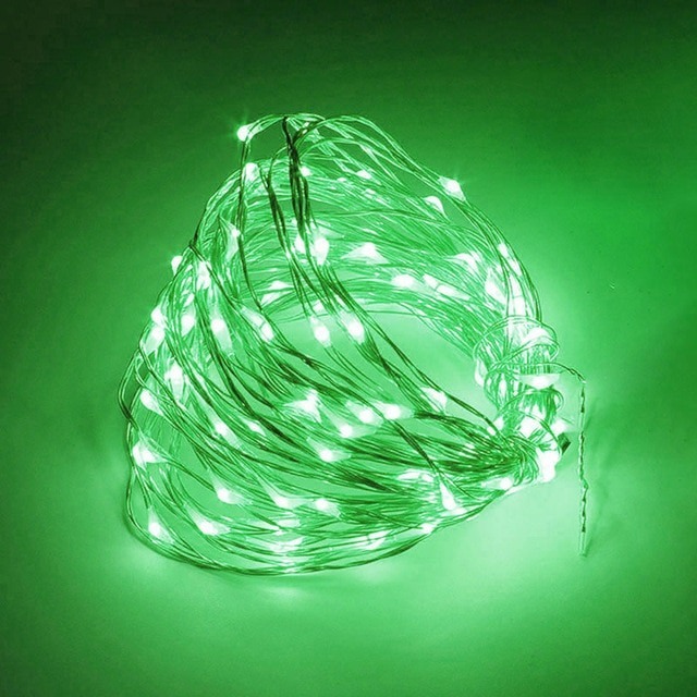 5 meter - Groen - LED verlichting - 12 volt - dun - ABC-led.nl