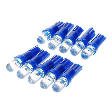 Ongemak Keelholte medeklinker T5 - BLAUW - 12V - LED Auto Lamp dashboard instrumentenverlichting - ABC-led .nl